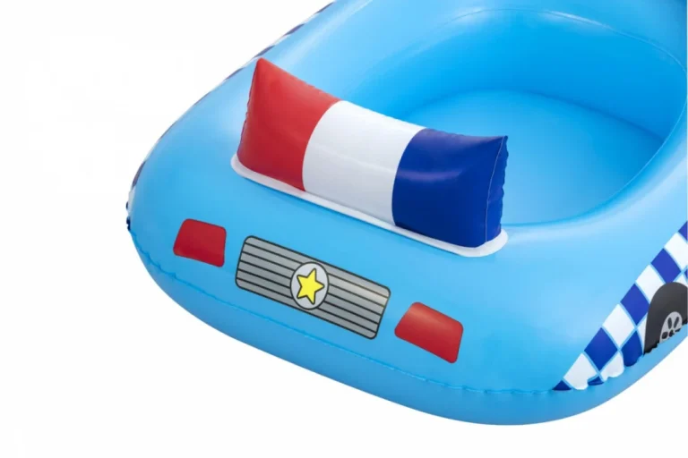 Napuhani Ponton Policijski Automobil Za Djecu 97x74 Bestway + Zvučna Sirena 3