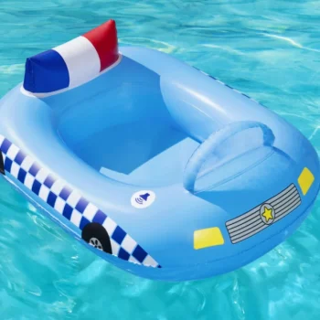 Napuhani Ponton Policijski Automobil Za Djecu 97x74 Bestway + Zvučna Sirena 5