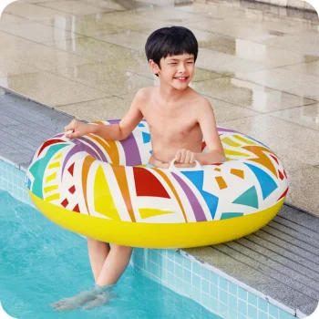 Napuhani Prsten Za Plivanje Ø 107 Cm Bestway 36228 Bijeli 14