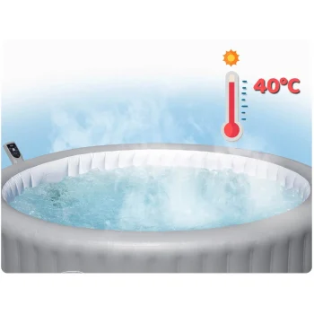 Napuhani Vrtni Spa Lay Z Hawaii Hidromasažni Bazen Za 8 Osoba Bestway 6001j 5