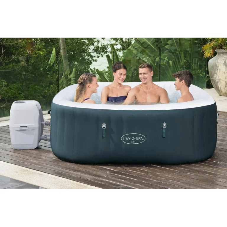 Napuhani Vrtni Spa Lay Z Ibiza Hidromasažni Bazen Za 6 Osoba Bestway 6002u 11