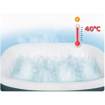 Napuhani Vrtni Spa Lay Z Ibiza Hidromasažni Bazen Za 6 Osoba Bestway 6002u 8