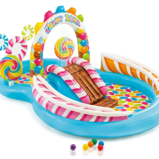 Napuhano Igralište Candy 295 X 191 X 130 Cm Intex 57149 1
