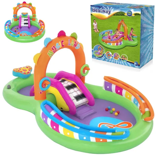 Napuhano Igralište Sing 'n Splash 295 X 190 X 137 Cm Bestway 53117 1