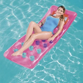 Napuhava Madrac Za Plažu Roza 188x71cm Bestway + Prozirni Prozor 5