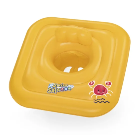 Napuhava Sjedalica Za Plivanje Za Bebe 1 2 Godine Bestway Square 76x76cm + Pelena 1