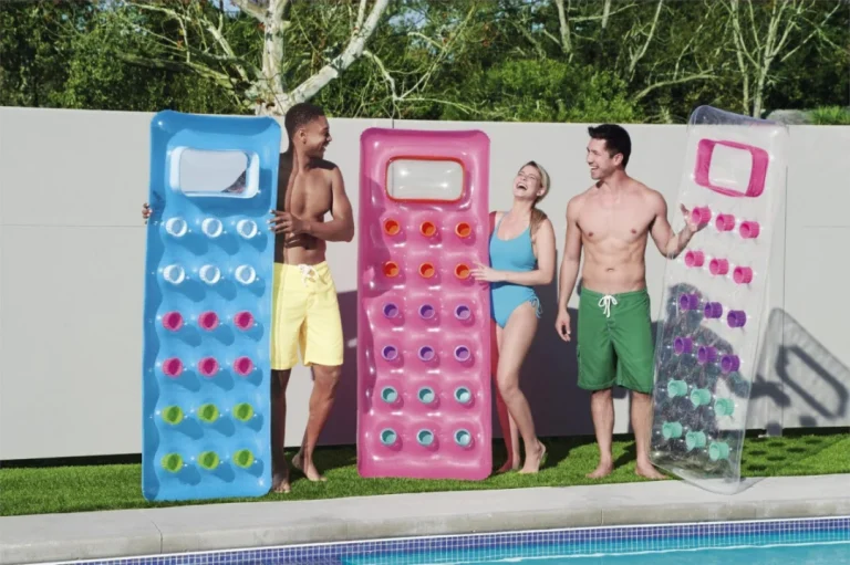 Napuhavački Madrac Za Plažu Bijeli 188x71cm Bestway + Prozirni Prozor, Bijela 2