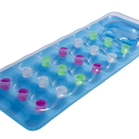 Napuhavački Madrac Za Plažu Plavi 188x71cm Bestway + Prozirni Prozor, Plava 1