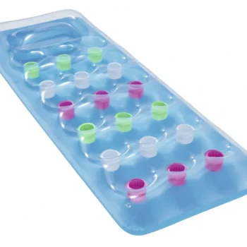 Napuhavački Madrac Za Plažu Plavi 188x71cm Bestway + Prozirni Prozor, Plava 8