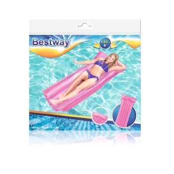 Napuhavački Madrac Za Plivanje Roza Bestway 183x76cm + Jastuk 4