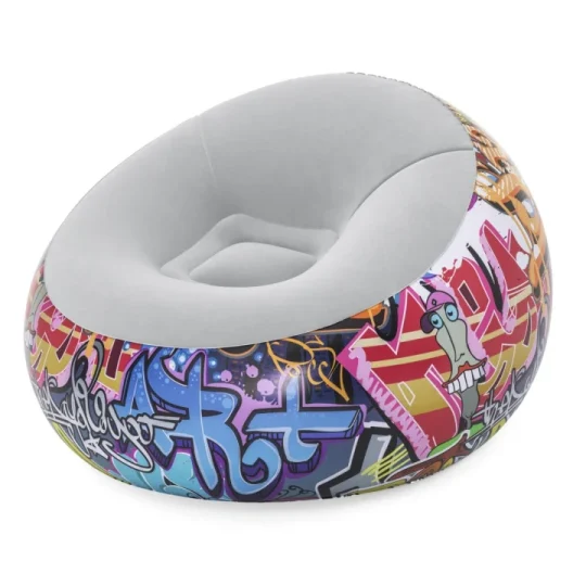 Napuhavajuća Fotelja Graffiti Bestway 112 Cm 1