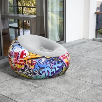Napuhavajuća Fotelja Graffiti Bestway 112 Cm 7