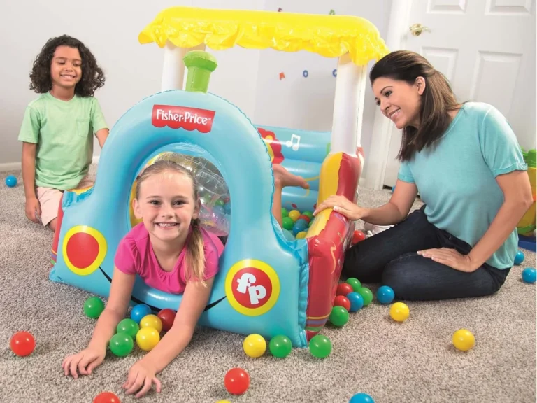 Napuhavajući Vlak Za Igru Fisher Price Bestway 93537, 25 Loptica 2