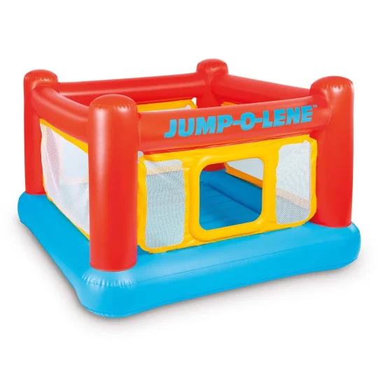Napuhavanje Na Trampolinu Dvorac 174 X 174 X 122 Cm Intex 48260 1