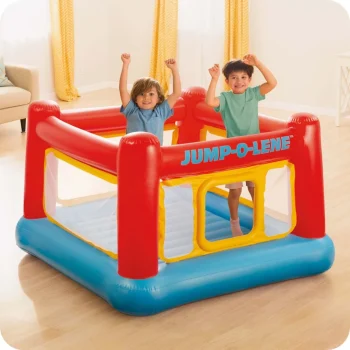 Napuhavanje Na Trampolinu Dvorac 174 X 174 X 122 Cm Intex 48260 2