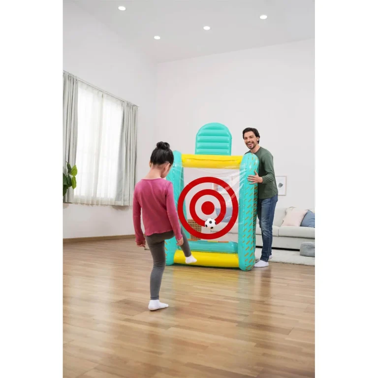 Napuhavanje Vrtne Igre 3u1 Košarkaški Nogometni Gol 127x109x178 Cm Bestway 52813 9