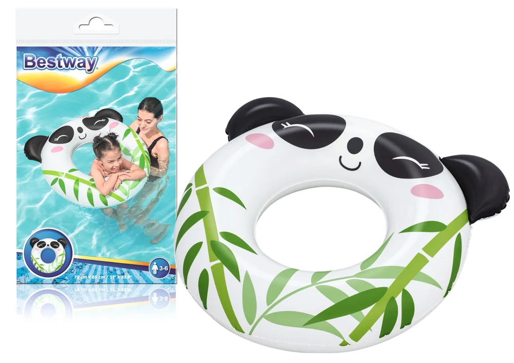 Napuhivi Plivački Prsten Panda 79 × 85 Cm Bestway 36351 1
