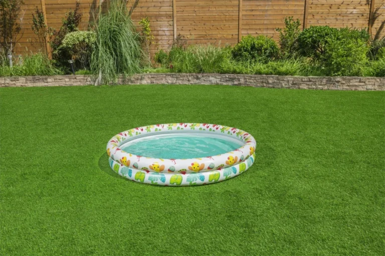 Napuhljivi 3 U 1 Dječji Bazen 122x20cm Tropical Bestway + Ploha Za Plivanje + Lopta Za Plažu 4