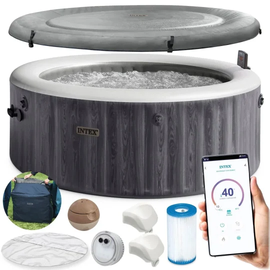 Napuhljivi Spa S Hidromasažom Za 4 Osobe Intex 28440np 1