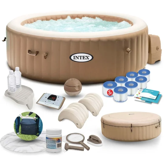 Napuhljivi Spa S Hidromasažom Za 4 Osobe Intex 28476 1