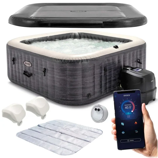 Napuhljivi Spa S Hidromasažom Za 6 Osoba Intex 28452 1
