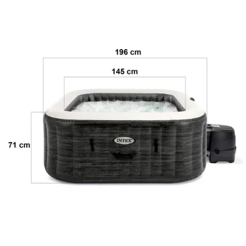 Napuhljivi Spa S Hidromasažom Za 6 Osoba Intex 28452 3