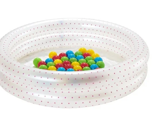 Napuhljivi Bazen 2 U 1 Za Djecu 2+ Ružičasti Bestway 91x20cm Dječji Bazen + Suhi Bazen + 50 Loptica 1