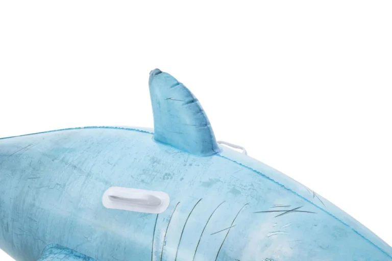 Napuhljivi Madrac Za Plivanje Shark Za Djecu 3+ Bestway 183x102cm + 2 Ručke 2