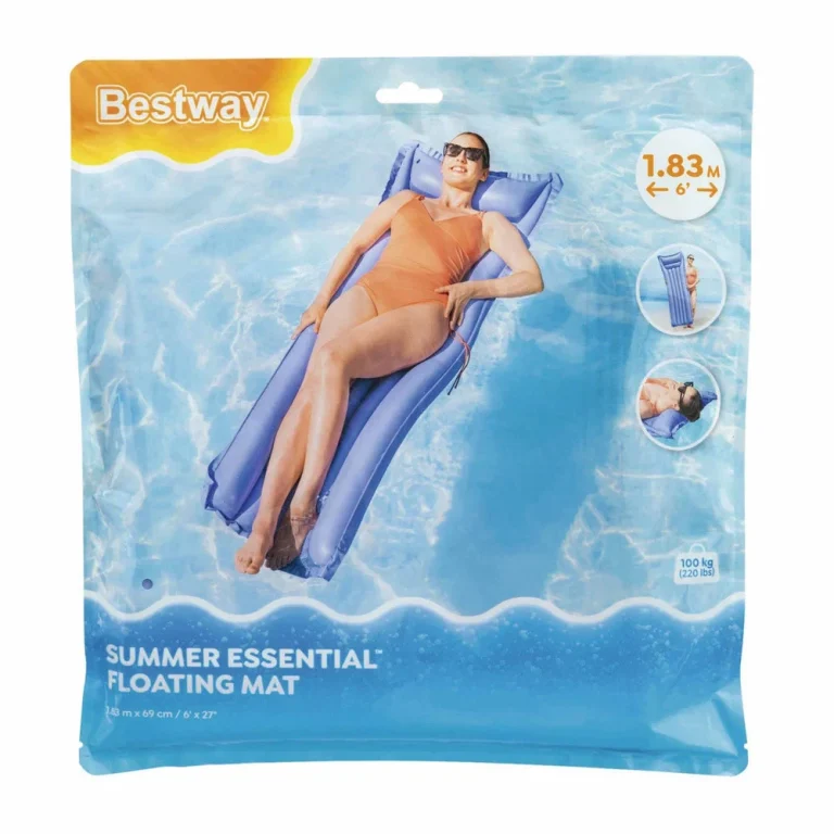 Napuhljivi Madrac Za Plivanje Plavi Bestway 44007 6