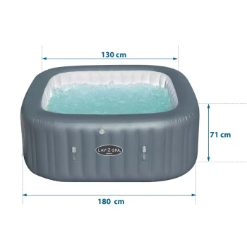 Napuhljivi Masažni Bazen Lay Z Spa Hawaii Bestway 60031, 6 Osoba 9