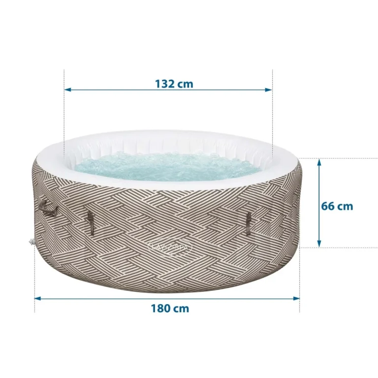 Napuhljivi Masažni Bazen Lay Z Spa Madrid Bestway 60055, 4 Osobe 8