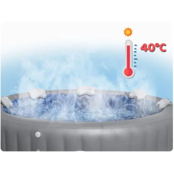 Napuhljivi Masažni Bazen Lay Z Spa Santorini Pro Bestway 6001t, 7 Osoba 10