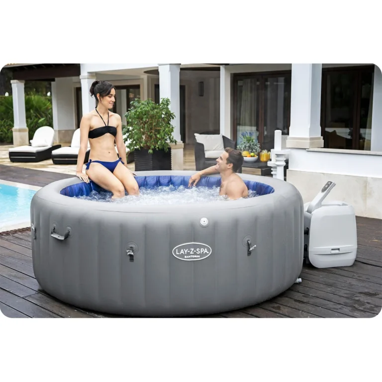 Napuhljivi Masažni Bazen Lay Z Spa Santorini Pro Bestway 6001t, 7 Osoba 9