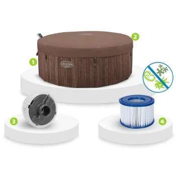 Napuhljivi Masažni Bazen Lay Z Spa Toronto Bestway 6001w, 7 Osoba, Wifi 10