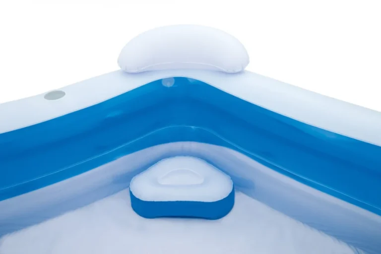 Napuhljivi Obiteljski Bazen 213x206 Cm Bestway + 2 Sjedala + 2 Jastuka + 2 Držača Za Piće 6