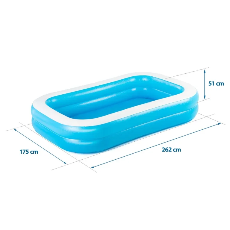 Napuhljivi Obiteljski Bazen 262 X 175 X 51 Cm Bestway 54006 3