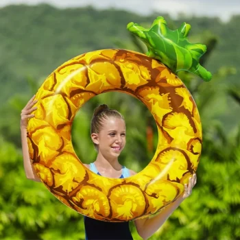 Napuhljivi Ploha Za Plivanje S Voćem Ananas Za Djecu 12+ I Odrasle Bestway 116x88cm 4