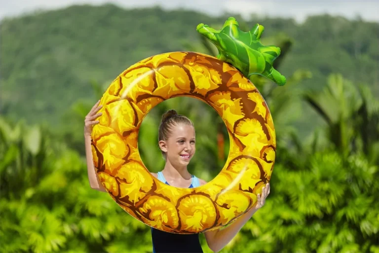 Napuhljivi Ploha Za Plivanje S Voćem Ananas Za Djecu 12+ I Odrasle Bestway 116x88cm 4