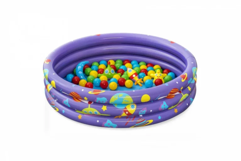 Napuhni Bazen 2u1 Kosmos Za Djecu 2+ Bestway 102x25cm + 50 Loptica + 4 Igračke 1