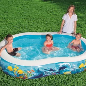 Napuhni Bazen S Ribicama 262 X 157 X 46 Cm Bestway 54118 6