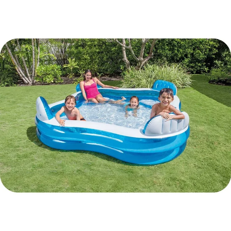 Napuhni Bazen Sa Sjedalima 229 X 229 X 66 Cm Intex 56475 2