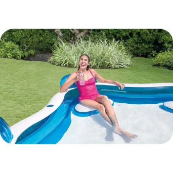 Napuhni Bazen Sa Sjedalima 229 X 229 X 66 Cm Intex 56475 5