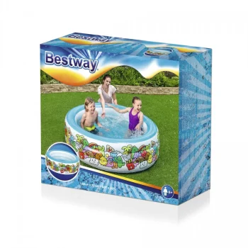 Napuhni Bazen Za Djecu 6+ Godina S Likovima Bestway 3 Prstena 8