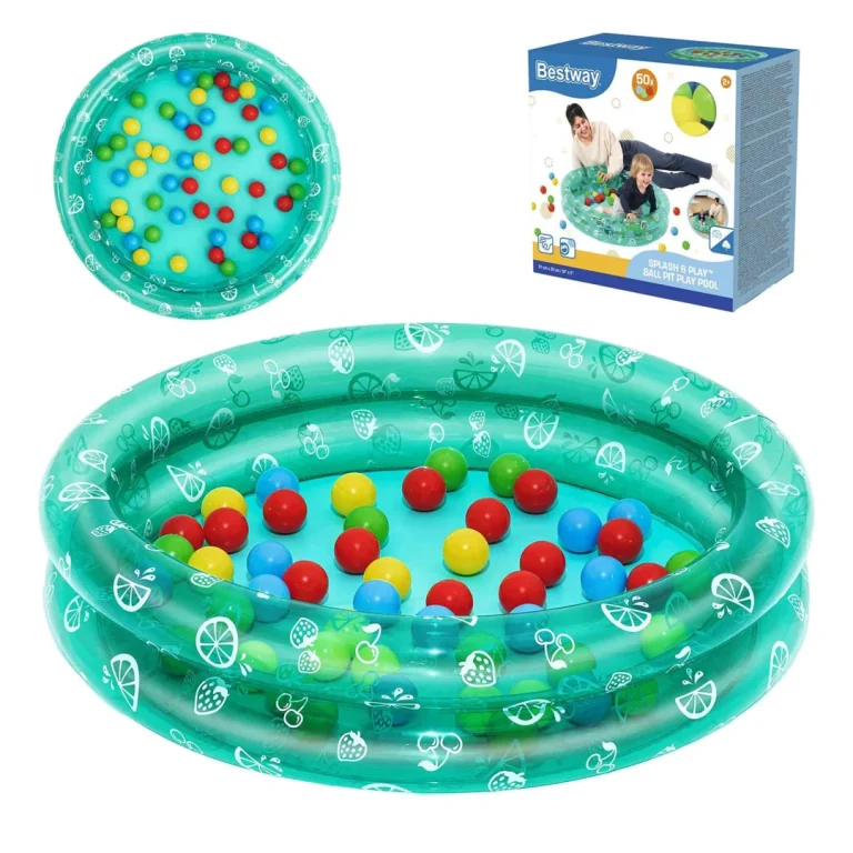 Napuhni Bazen Za Djecu S Lopticama 91x20cm Bestway 51141 1