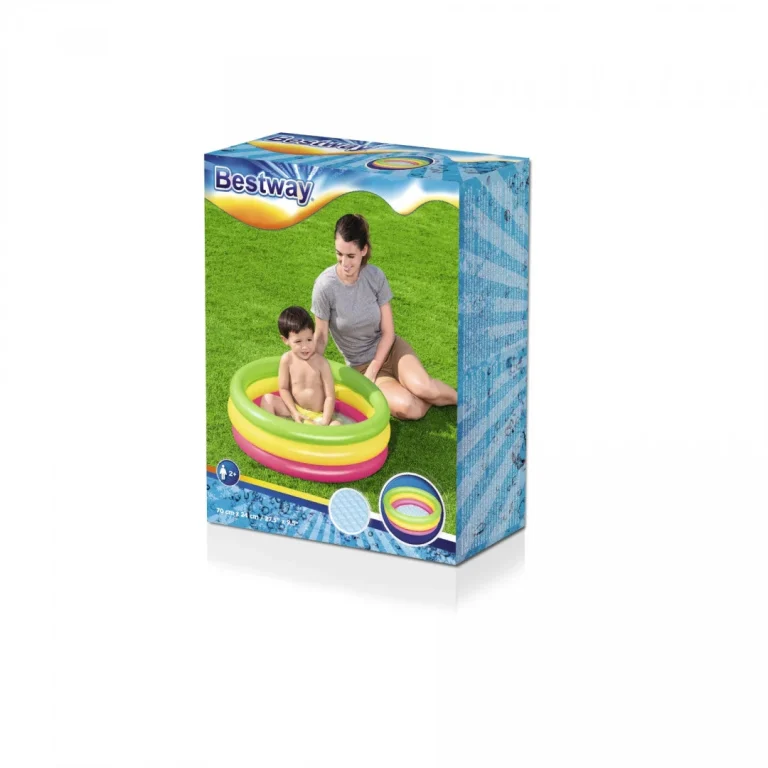 Napuhni Dječji Bazen Duga 70x24cm Bestway + Zakrpa Za Popravak 8