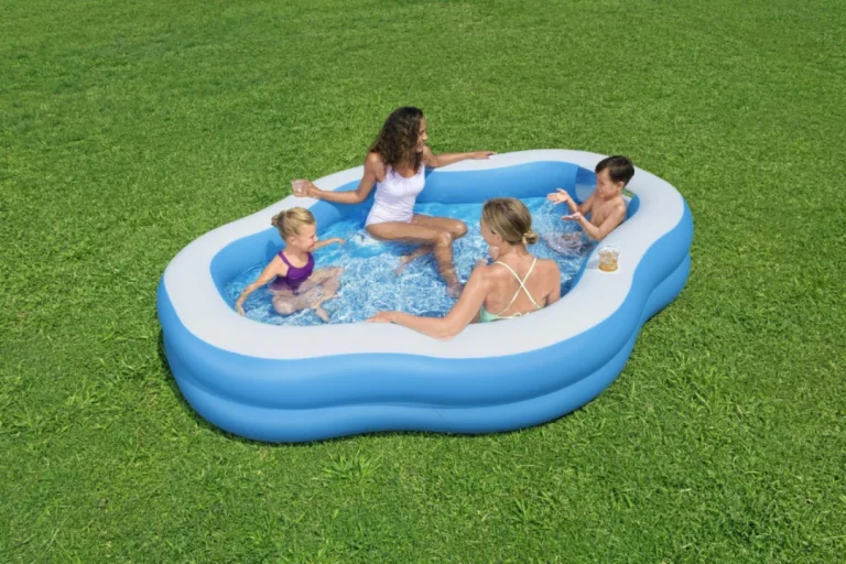 Napuhni Obiteljski Bazen 270x198x51cm Bestway Prozor + 2 Napuhna Sjedala 6