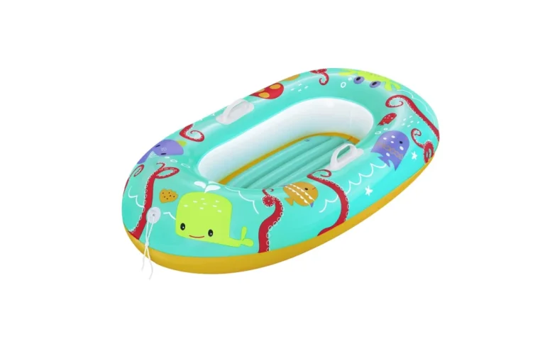 Napuhni Ponton Za Kupanje Morske životinje Za Djecu 3+ Bestway 119x79cm + Dno Na Napuhavanje 1