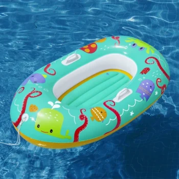 Napuhni Ponton Za Kupanje Morske životinje Za Djecu 3+ Bestway 119x79cm + Dno Na Napuhavanje 4