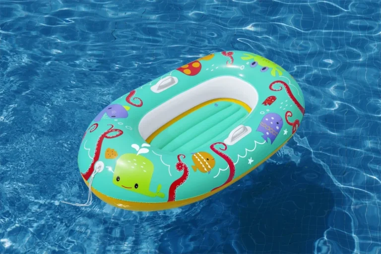 Napuhni Ponton Za Kupanje Morske životinje Za Djecu 3+ Bestway 119x79cm + Dno Na Napuhavanje 4