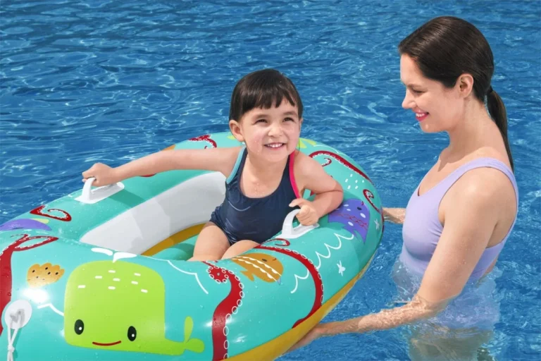Napuhni Ponton Za Kupanje Morske životinje Za Djecu 3+ Bestway 119x79cm + Dno Na Napuhavanje 7